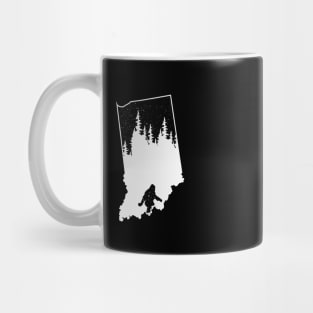 Indiana Bigfoot Gift Mug